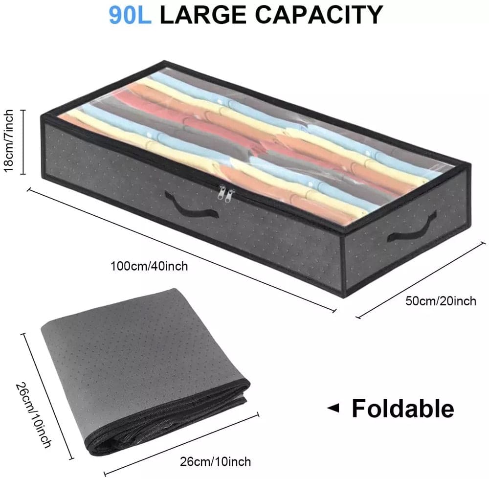 Underbed Storage Bags, Large Storage Bags, Comforters Containers, Storage Bags with Clear Windows Underbed Storage Bags, Large Storage Bags, Comforters Containers, Storage Bags with Clear Windows
